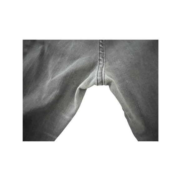 Designer Light Grey Madewell High Riser Skinny Jeans Dusty Wash SIZE 24 - Picture 7 of 8
